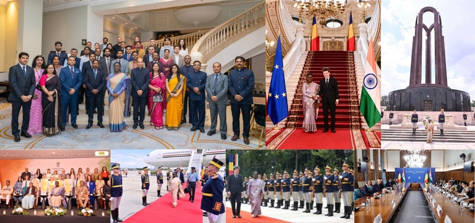 State Visit of the President of India, Smt. Droupadi Murmu, to Romania
